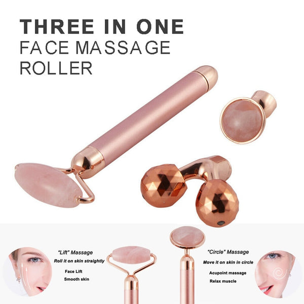 rose quartz vibrating facial massager battery Amazon.com: Plum Beauty Rose Quartz Face Massager Tool, Electric Face  Roller and Vibrating Facial Massager for Toning, Lifting, Skincare – Facial  Roller Vibration Tool for Daily Beauty Routine : Beauty & Personal
