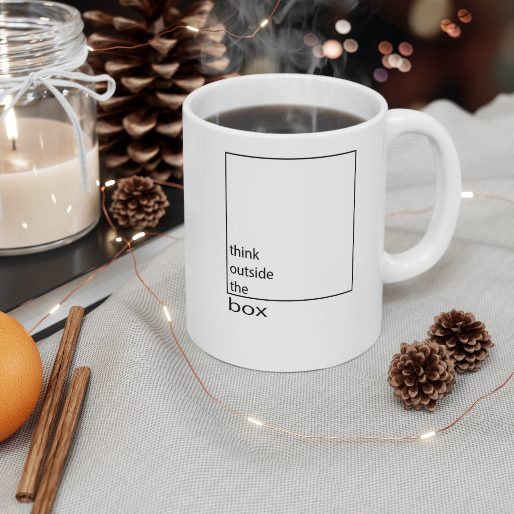 Think Outside the Box Mug